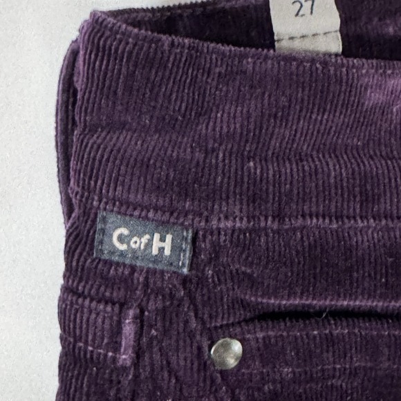 Citizens Of Humanity‎ COH Pants Women 27 Purple Corduroy Ankle High Rise Skinny - Picture 4 of 16